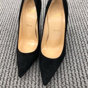 Christian Louboutin Suede Pumps